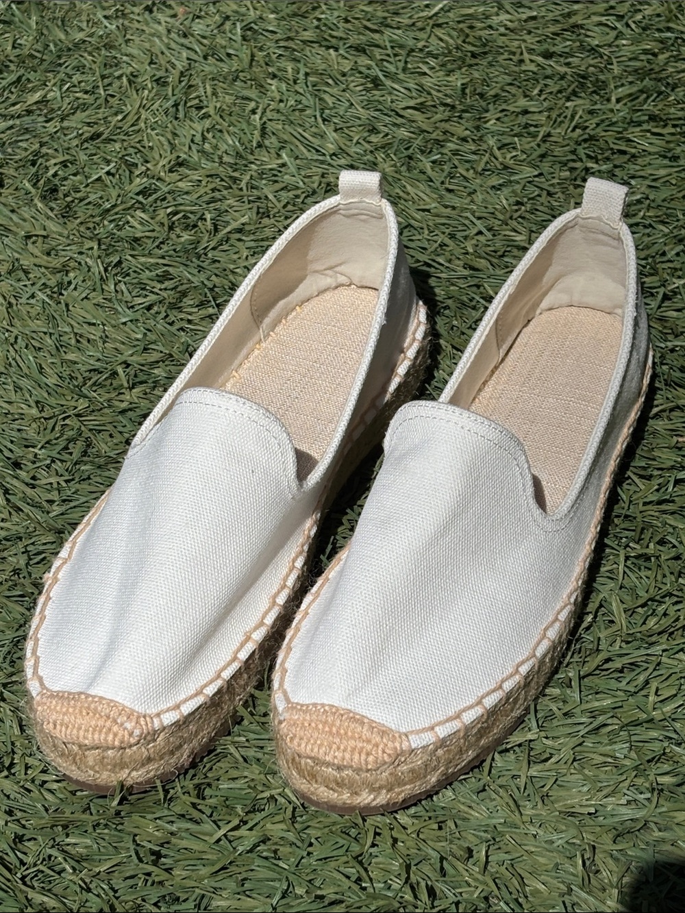 Jute Canvas Espadrille Shoes